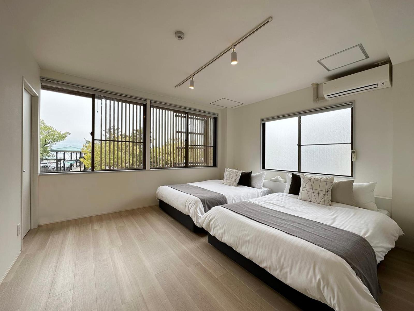 Bhotel Kaniwasou 201 2Br Apt, Near Itsukushima Shrine, For 12 Ppl Hatsukaichi Bagian luar foto
